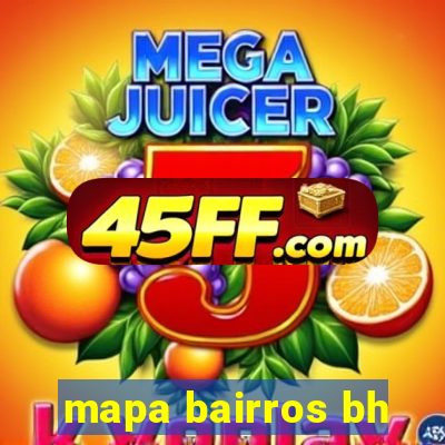 mapa bairros bh